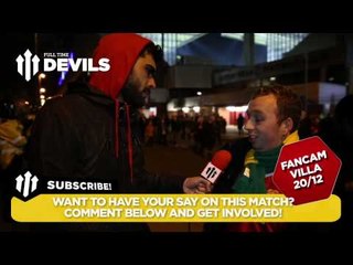 One Of Them Days | Aston Villa 1 Manchester Utd 1 | FANCAM