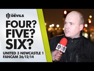 Four? Five? Six? | Manchester United 3 Newcastle United 1 | FANCAM