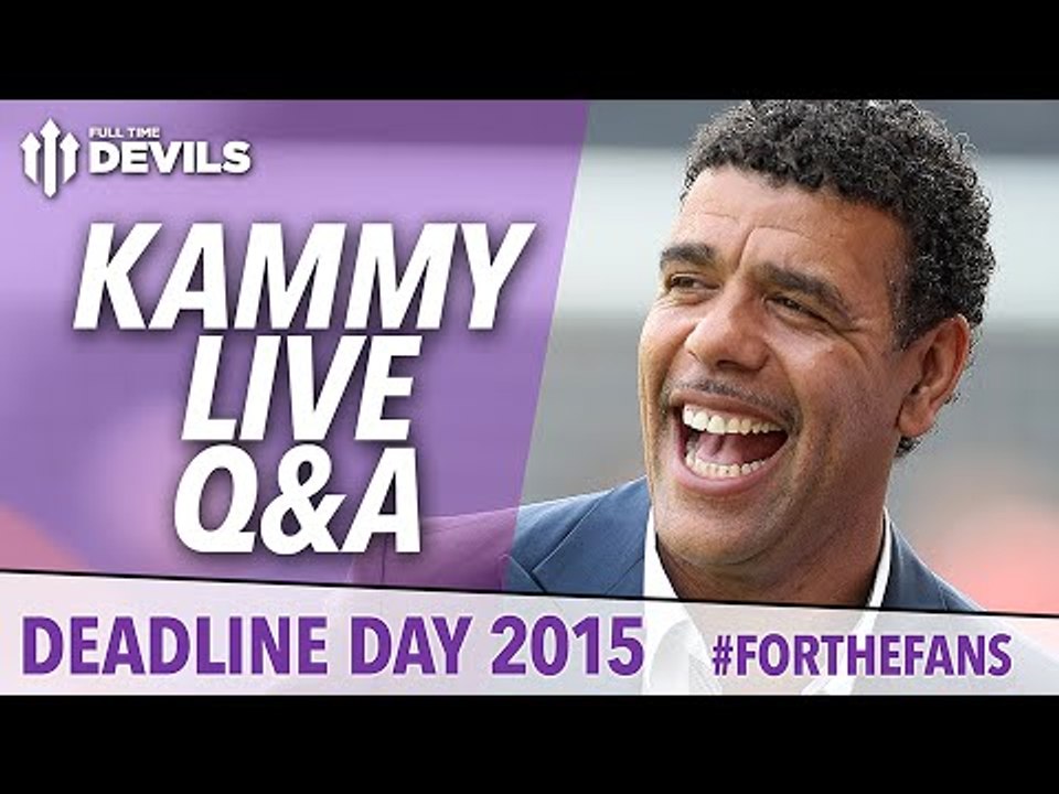 Kammy Live Q&A | Manchester United | #ForTheFans