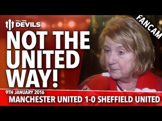 Not The United Way! | Manchester United 1-0 Sheffield United | FANCAM