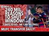 240 Million Reasons to Shut the Transfer Window! | Transfer Daily | Manchester United