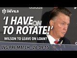 Manchester United vs Sunderland | Van Gaal Presser | Premier League