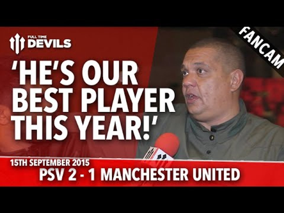 Luke Shaw: 'Our Best Player This Year' | PSV Eindhoven 2-1 Manchester United | FANCAM