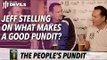 Jeff Stelling: What Makes A Good Pundit? | Carlsberg People's Pundit | FullTimeDEVILS