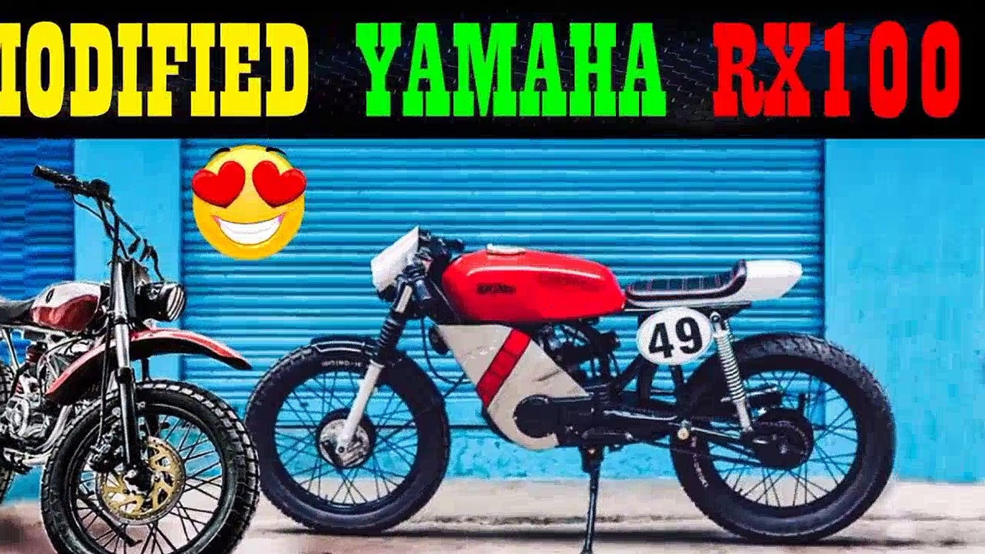 Modified yamaha RX100 - video Dailymotion