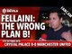 Fellaini The Wrong Plan B! | Crystal Palace 0-0 Manchester United | FANCAM