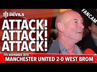 Attack Attack Attack! |  Manchester United 2-0  West Bromwich Albion | FANCAM