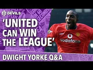 'United Can Win The League' | Dwight Yorke Q&A | Manchester United