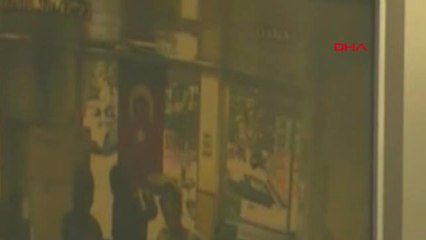 Maskeli Silahlı PTT Soygunu Kamerada