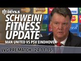 Manchester United vs PSV Eindhoven | Van Gaal Presser | UEFA Champions League