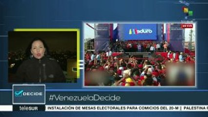 Venezuela: a un día del cierre de campaña electoral