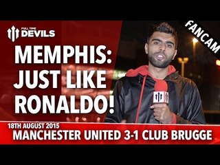 Memphis: Just like Ronaldo! | Manchester United 3-1 Club Brugge | REVIEW