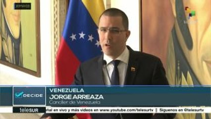 Arreaza denuncia que Canadá impedirá voto de venezolanos residentes
