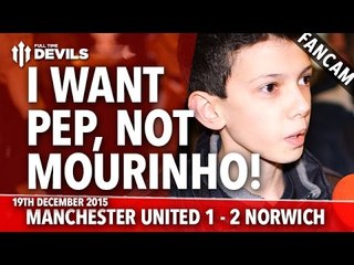 Need Someone to Link with Rooney! | Manchester United 1-2 Norwich City | FANCAM