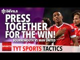 Bournemouth vs Manchester United | TYT Sports Let's Talk Tactics