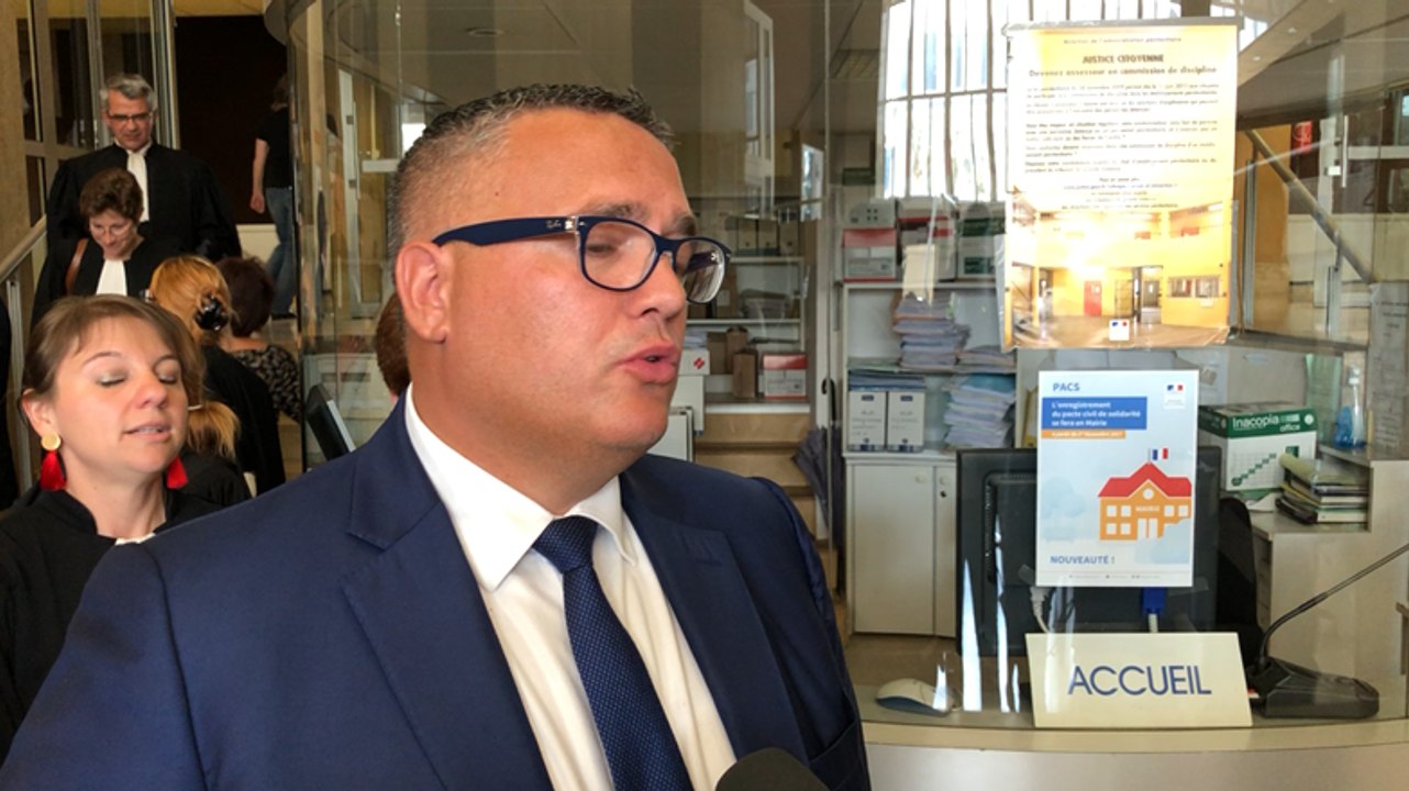 Maître François-Hugues Cirier, bâtonnier de l’ordre des avocats de La Roche-sur-Yon