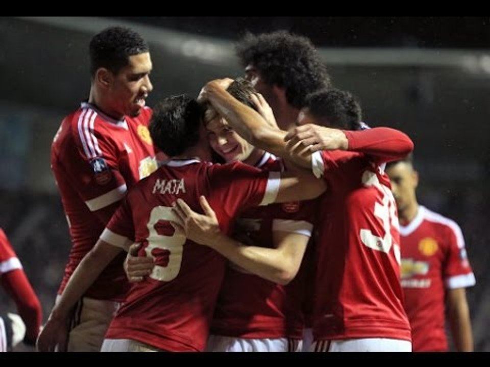 Derby County 1-3 Manchester United | Goals; Rooney, Blind, Mata, Thorne | REVIEW