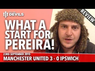 What A Start for Andreas Pereira! | Manchester United 3-0 Ipswich Town | Capital One Cup | REVIEW
