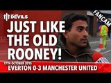 Just Like The Old Rooney | Everton 0-3 Manchester United | FANCAM