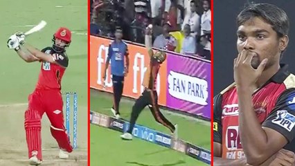 IPL 2018 : Shikhar Dhawan goes over boundary after taking Moeen Ali's catch | वनइंडिया हिंदी