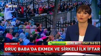 Oruç Baba'da ilk iftar