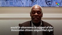 Danny Glover Stands For Venezuelan Elections