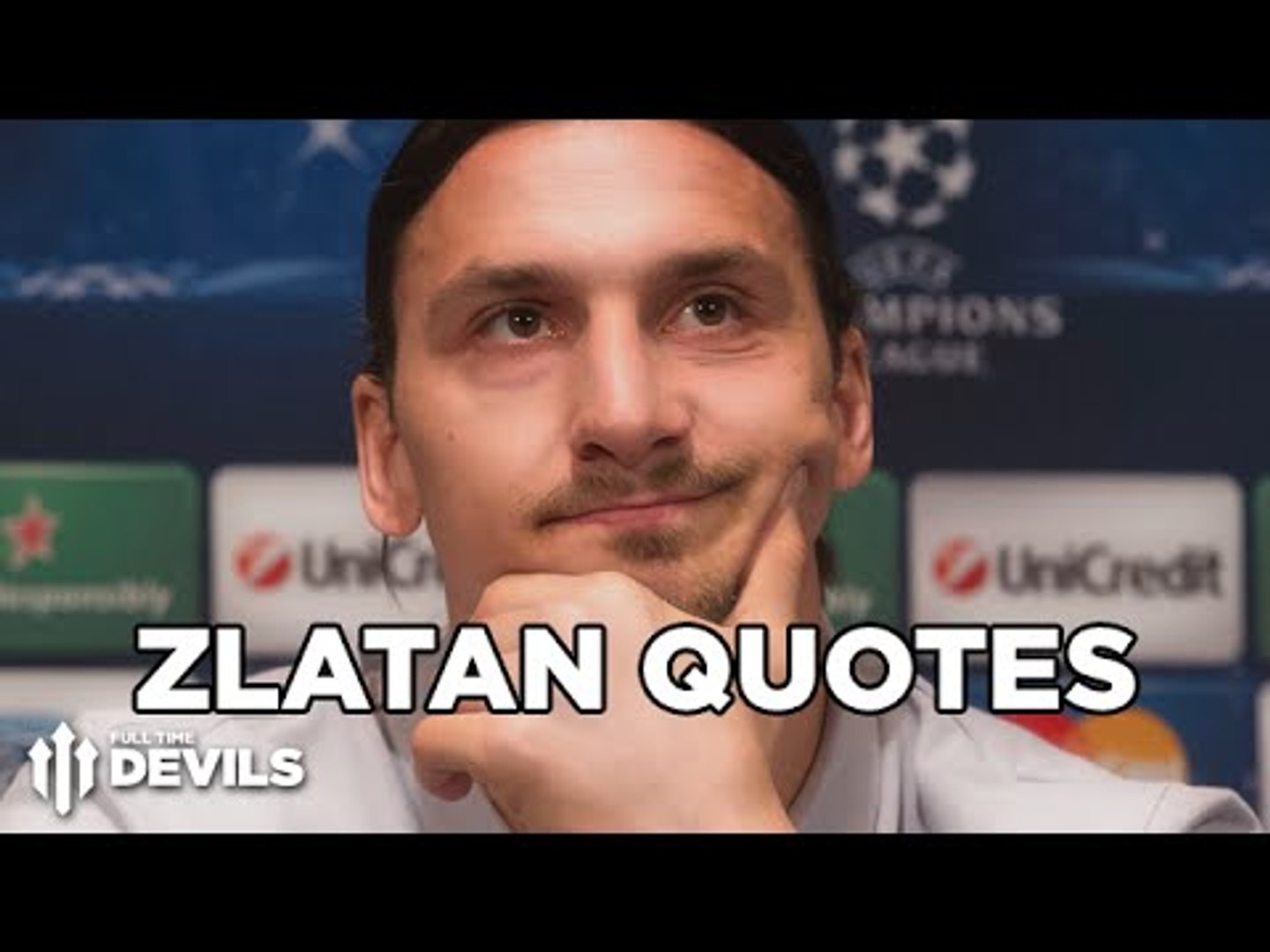 CONFIRMED! Zlatan Ibrahimovic Quotes! | Manchester United - video  Dailymotion