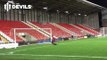 Marcus Rashford Goal! Youth Cup Warm Up Scorcher | Manchester United