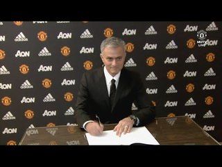 José Mourinho's FIRST INTERVIEW as Manchester United Manager!