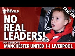No Real Leaders! | Manchester United 1-1 Liverpool | FANCAM