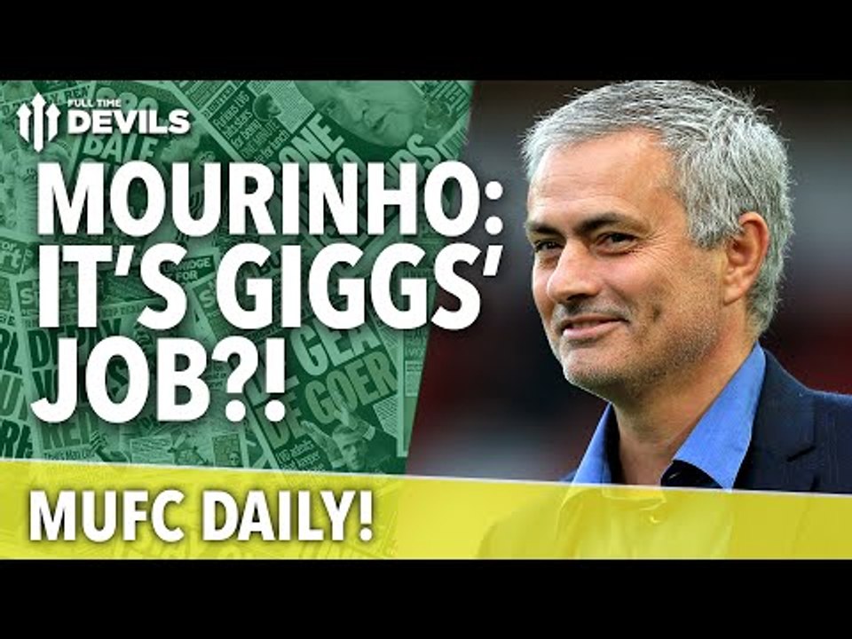 Mourinho thinks it's Giggs' Job? Aubameyang, Kroos, Ronaldo Rumour Overload! | MUFC Daily