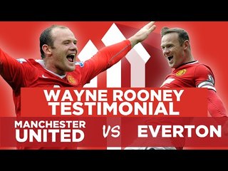 Wayne Rooney Testimonial LIVE WATCHALONG STREAM! Man United vs Everton