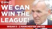 We Can Win The League! - Paddy Crerand | Wigan Athletic 0 - 2 Manchester United | FANCAM