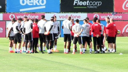 Beşiktaş, Sivasspor maçı hazırlıklarını sürdürdü