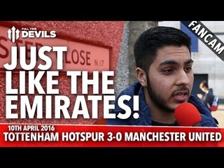 Just Like The Emirates! | Tottenham Hotspur 3-0 Manchester United | FANCAM