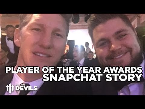 Manchester United Player of the Year Awards | Louis van Gaal, Rachel Riley and More! Snapchat Story