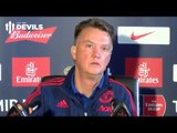 Louis van Gaal Pre Match Presser | FA Cup Final | Crystal Palace vs Manchester United