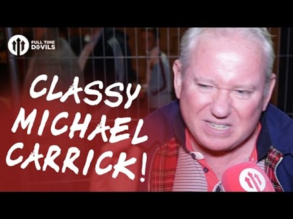 Classy Michael Carrick! | Northampton Town 1-3 Manchester United | FANCAM