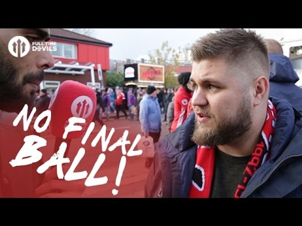 No Final Ball! | Manchester United 1-1 Arsenal  | FANCAM