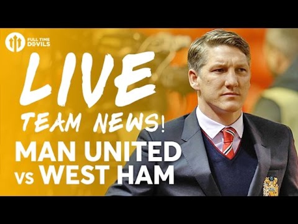 ZLATAN & MARTIAL!!! Manchester United vs West Ham | LIVE STREAM | Team News REACTION