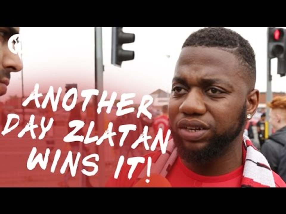 Another Day Zlatan Wins It! | Manchester United 1-2 Manchester City | FANCAM