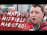 Juan Mata: Midfield Maestro! | Manchester United 4-1 Leicester City | FANCAM