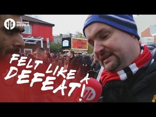 Felt Like A Defeat! | Manchester United 1-1 Arsenal  | FANCAM
