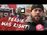 Fergie Was Right! | Manchester United 1-1 Arsenal | FANCAM