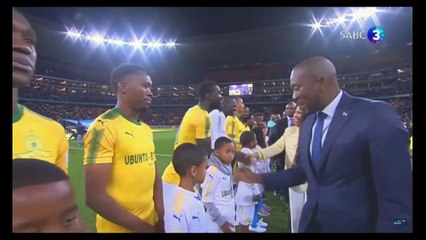 Julius Malema meets Messi