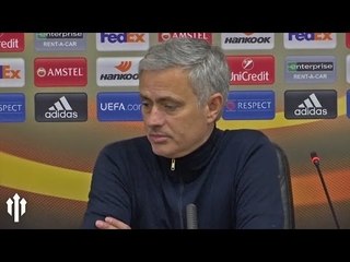 Jose Mourinho: PRESS CONFERENCE FC Zorya 0-2 Manchester United
