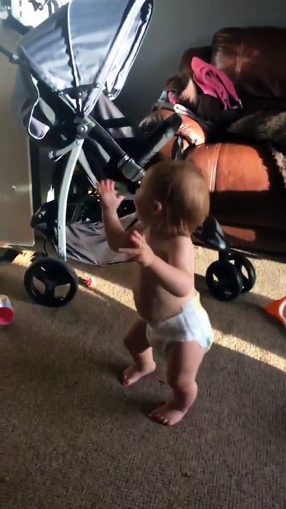 Pas de danse impressionnants... de ce bébé !