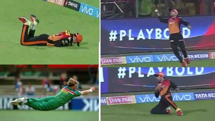 IPL 2018: Rashid Khan picks stunning one-handed catch of de Grandhomme | वनइंडिया हिंदी