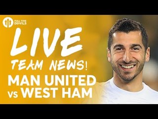BASTIAN IS BACK! Manchester United vs West Ham | LIVE STREAM | Team News REACTION