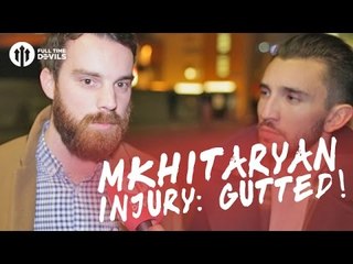 Mkhitaryan Injury: Gutted! | Manchester United 1-0 Tottenham Hotspur | FANCAM